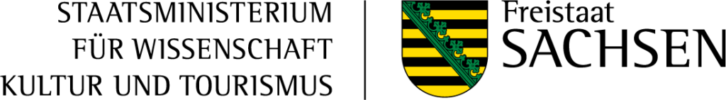 Logo des Staatsministeriums für Wissenschaft, Kultur und Tourismus des Freistaats Sachsen